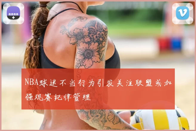 NBA球迷不当行为引发关注联盟或加强观赛纪律管理