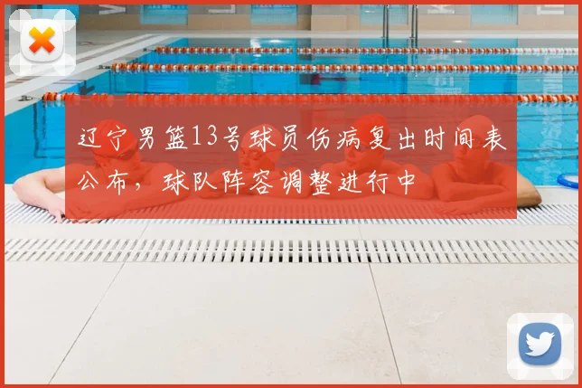 辽宁男篮13号球员伤病复出时间表公布，球队阵容调整进行中
