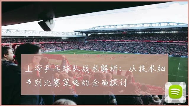 上海乒乓球队战术解析:从技术细节到比赛策略的全面探讨