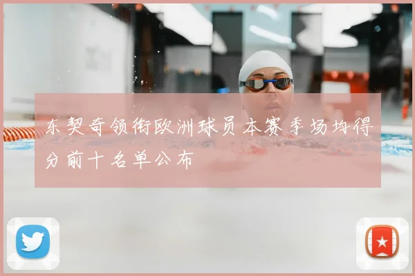 东契奇领衔欧洲球员本赛季场均得分前十名单公布